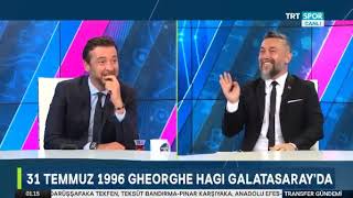 Serkan Rençber , Gheorghe Hagi Ile Olan Komik Anısı. Hakemin Rençbere Verdiği Ilginç Cevap