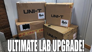 UNI-T Hooked Me Up BIG TIME! - Ultimate Lab Upgrade Unboxing!