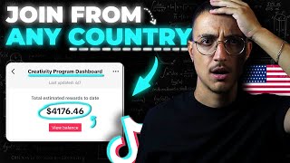 How to Join TikTok Creativity Program Beta (from any country)