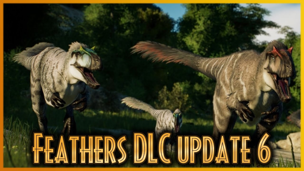Jurassic World Evolution 2 : EVERYTHING NEW in update 6 ( Feathers, Dinos, props)