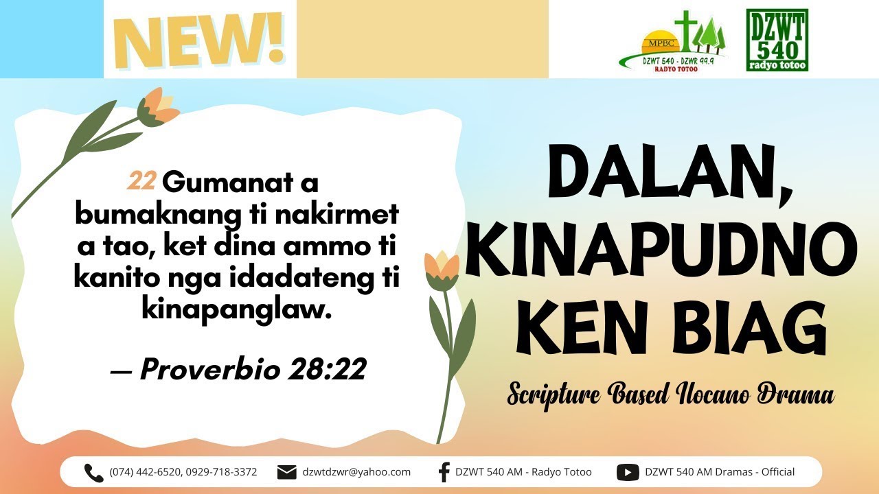 Dalan, Kinapudno ken Biag - January 25, 2025 #DZWTDramasOfficial