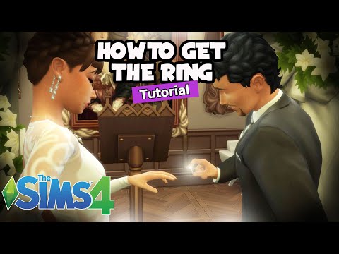 Sims 4 | How to get HIM to give the wedding ring Tutorial | Relationships & Wedding day tips On PS4.