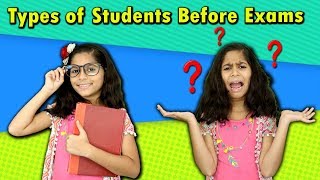 Types Of Students Before Exam | Funny Video | Pari's lifestyle