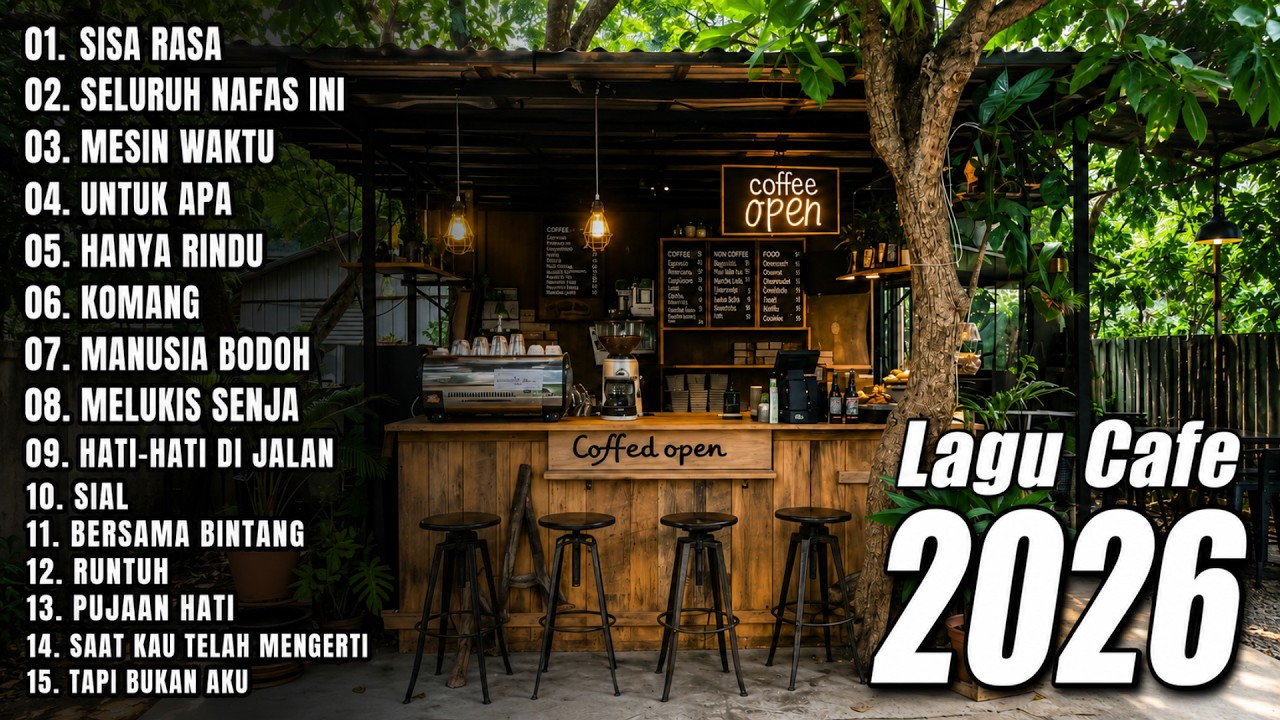 Cover Lagu Santai Buat Kerja 2026 ☕ Cafe Music Indonesia yang Bikin Fokus