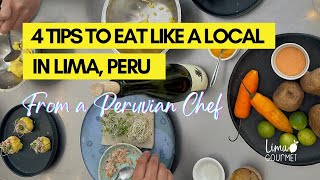 Cooking Class in Lima, Peru: 4 Tips from a Peruvian Chef to Eat Like a Local