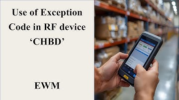 Use of Exception Codes in RF device 