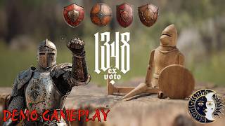 NEW UPCOMING MEDIEVAL SIMULATOR (1348 EX VOTO) DEMO GAMEPLAY PART 1 !
