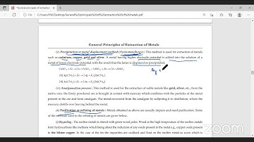 TNIIT Free Live Classes | General principles of extraction of metals # 1 - NEET 2023 chemistry