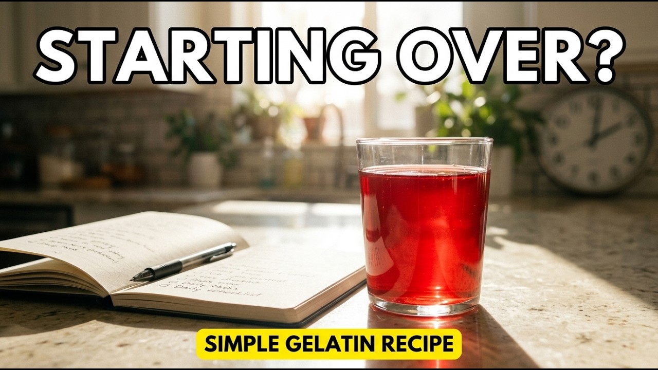Tired of Starting Over? The Simple Gelatin Recipe Behind Jellythin