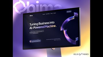 Bima - AI Automation Agency Framer Template Teaser