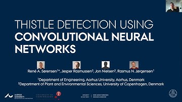 EFITA 2017 Presentation - Thistle detection using convolutional neural networks