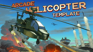 Arcade Helicopter Template (Unity 3D) - 5120 x 1440 - Ultra Wide Gaming - 32:9