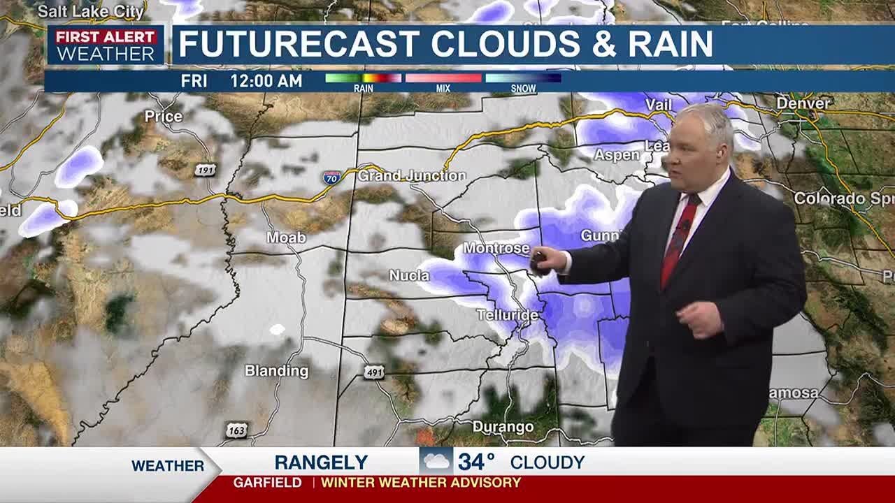 More snow expected tonight and on Friday - YouTube