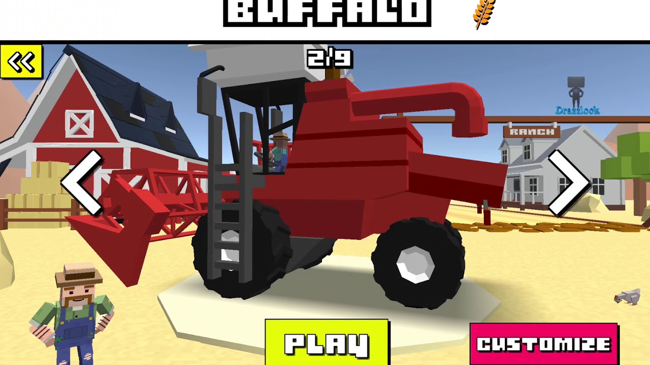 Blocky Farm Racing  Overview Android GamePlayHD