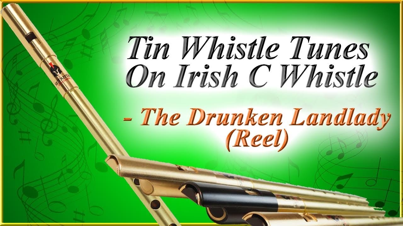 Feadóg Brass Traditional Irish Tin Whistle in the Key of C 
