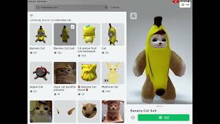 How to dress as banana cat in roblox by Bu1ntpancakes 69 views 6 months ago 1 minute, 13 seconds