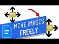 How to move image in google docs
