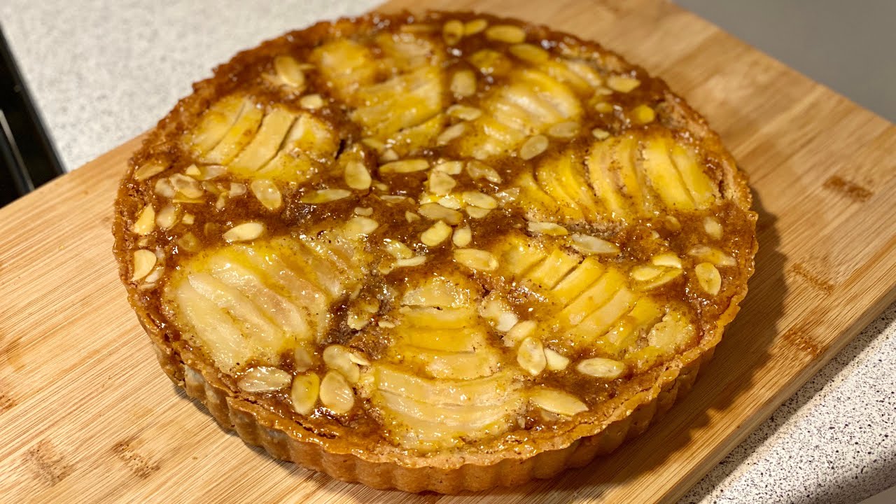 LA TARTE BOURDALOUE OU AMANDINE AUX POIRES 🍐 Recette facile et rapide. Deli cuisine