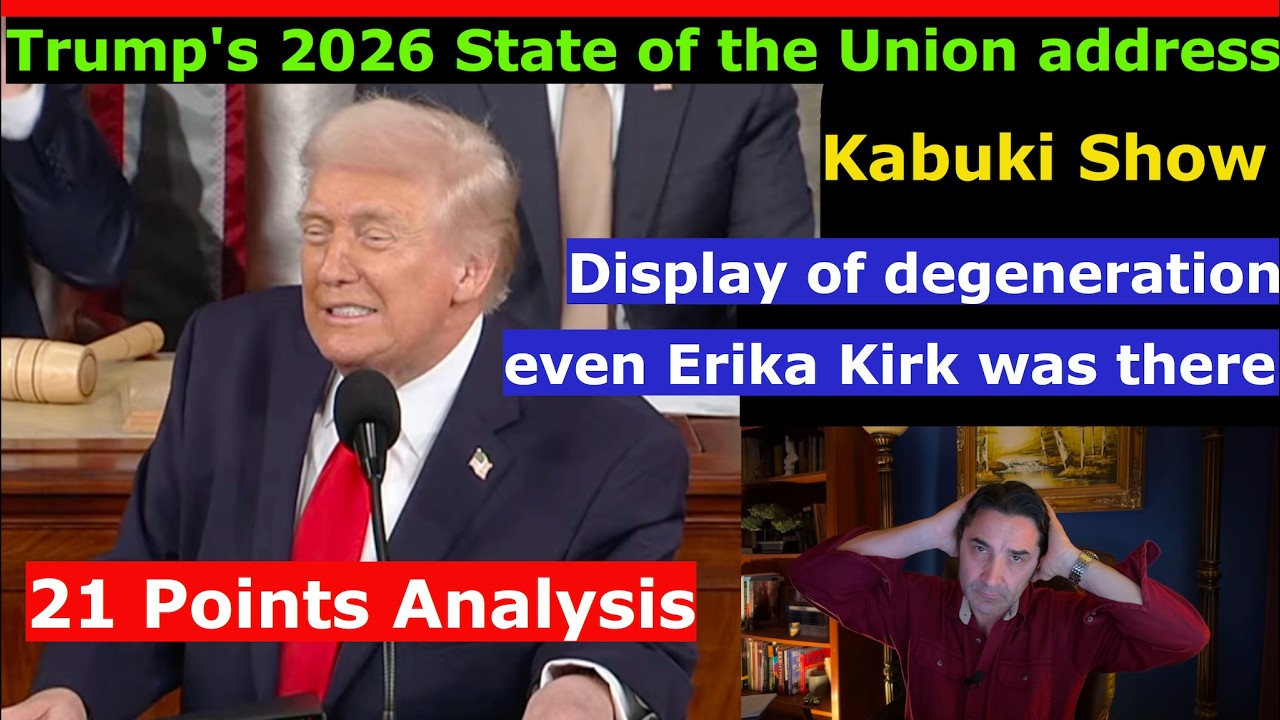 21 Point Analysis of Trump's State of the Union Clown Show. Full ...