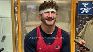 Mitchell Mesenbrink Talks Viral Singing Clip, How Penn State Wrestling Prepares for Postseason