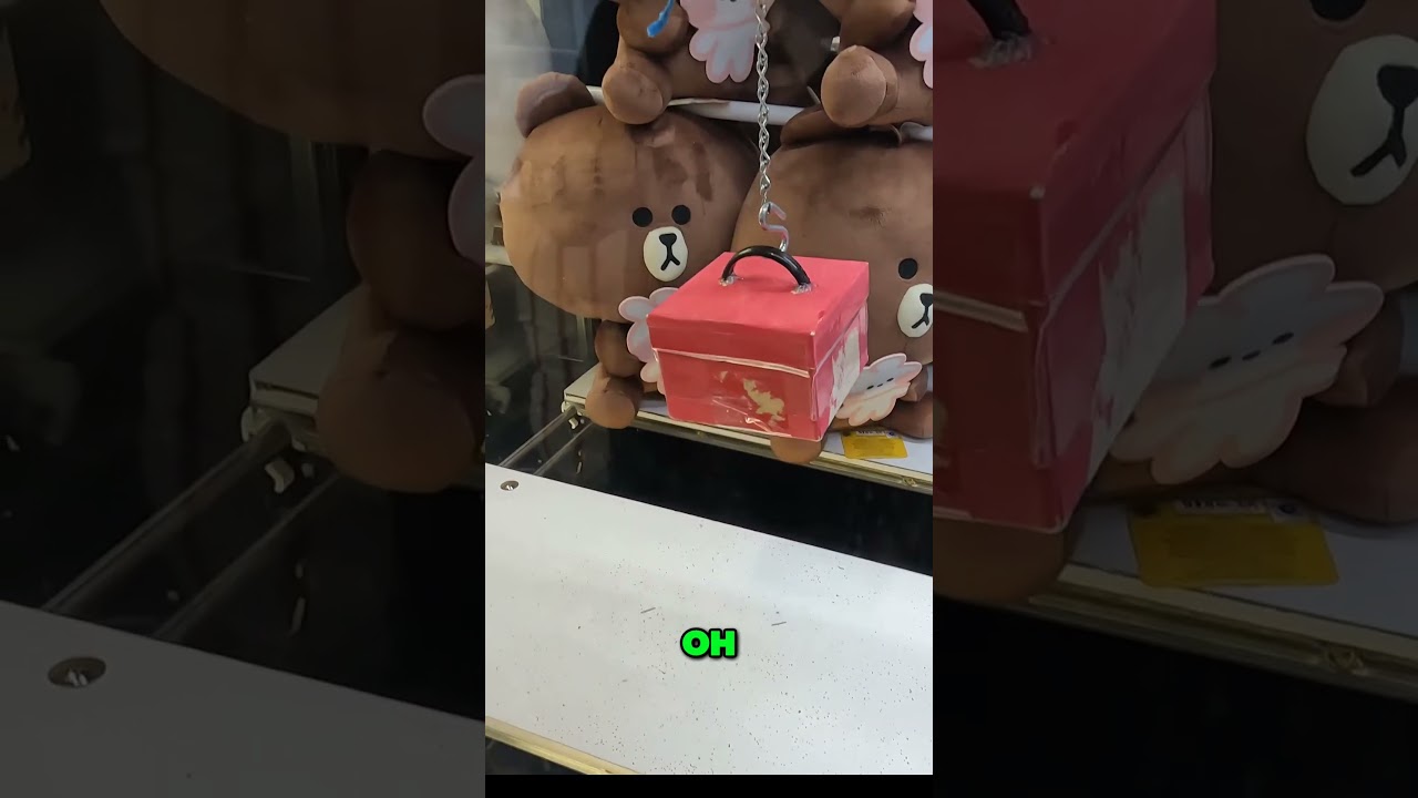 Hook the box to win the prize!   