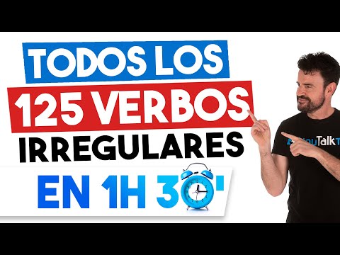 😲  DOMINA EL INGLÉS con 250 Frases de los 125 VERBOS IRREGULARES en INGLÉS / Habla INGLÉS en 90 min.