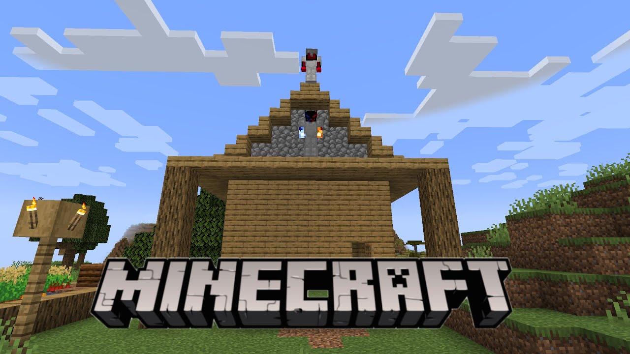 playing minecraft with my friend part 1 - YouTube