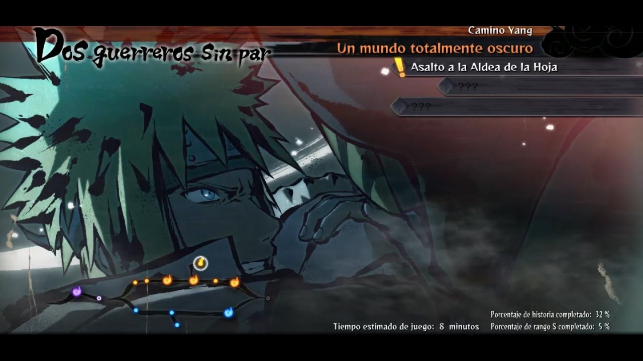 NARUTO SHIPPUDEN ULTIMATE STORM 4 || ASALTO A LA ALDEA DE LA HOJA - YouTube