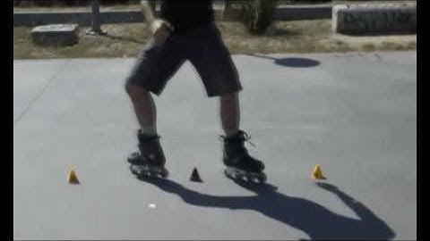 Eagle cross shift - Slalom Tricks