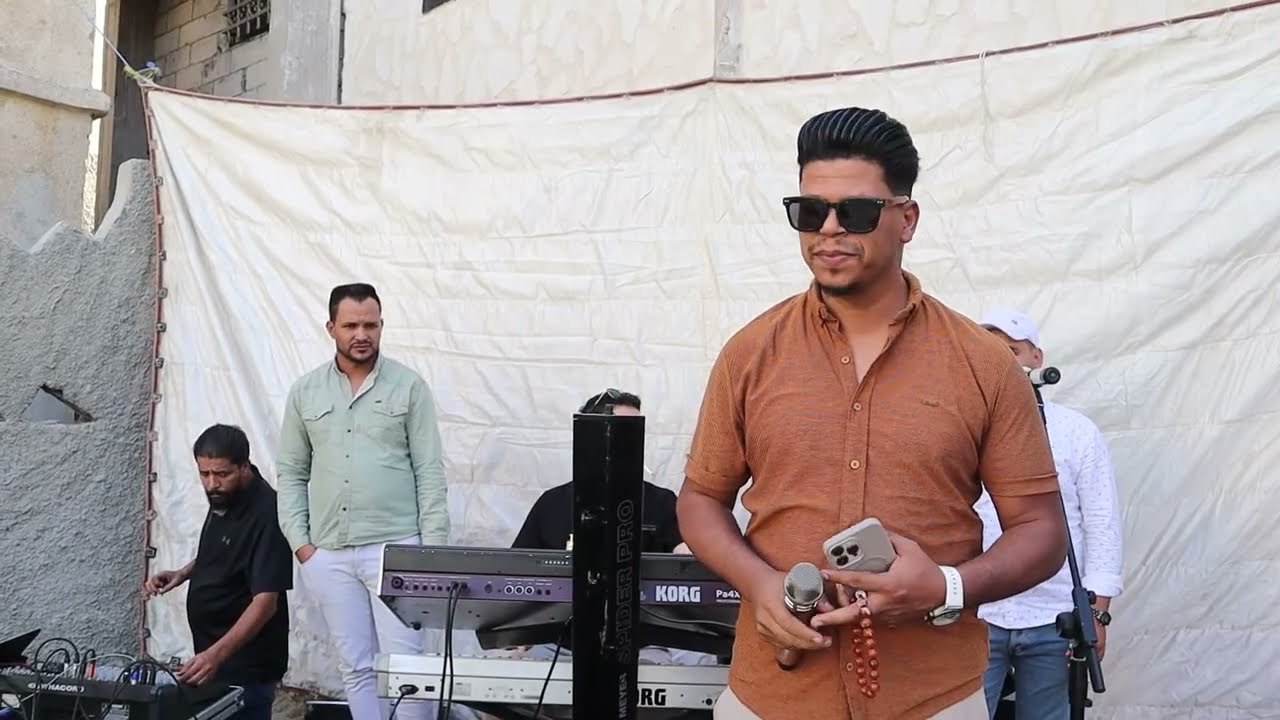 افراح الجبارات العريس احمد ابو سلعه يحيي الحفل الفنان احمد حوفا وفرقته الموسقيه