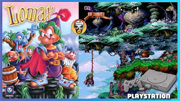 The Adventures of Lomax - Sony Playstation (PSX) gameplay on Mister FPGA