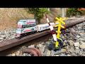 Mencari & Merakit Miniatur Kereta Api Kayu CC203,CC206,Palang Pintu Serta Gerbong Di Dekat Stasiun