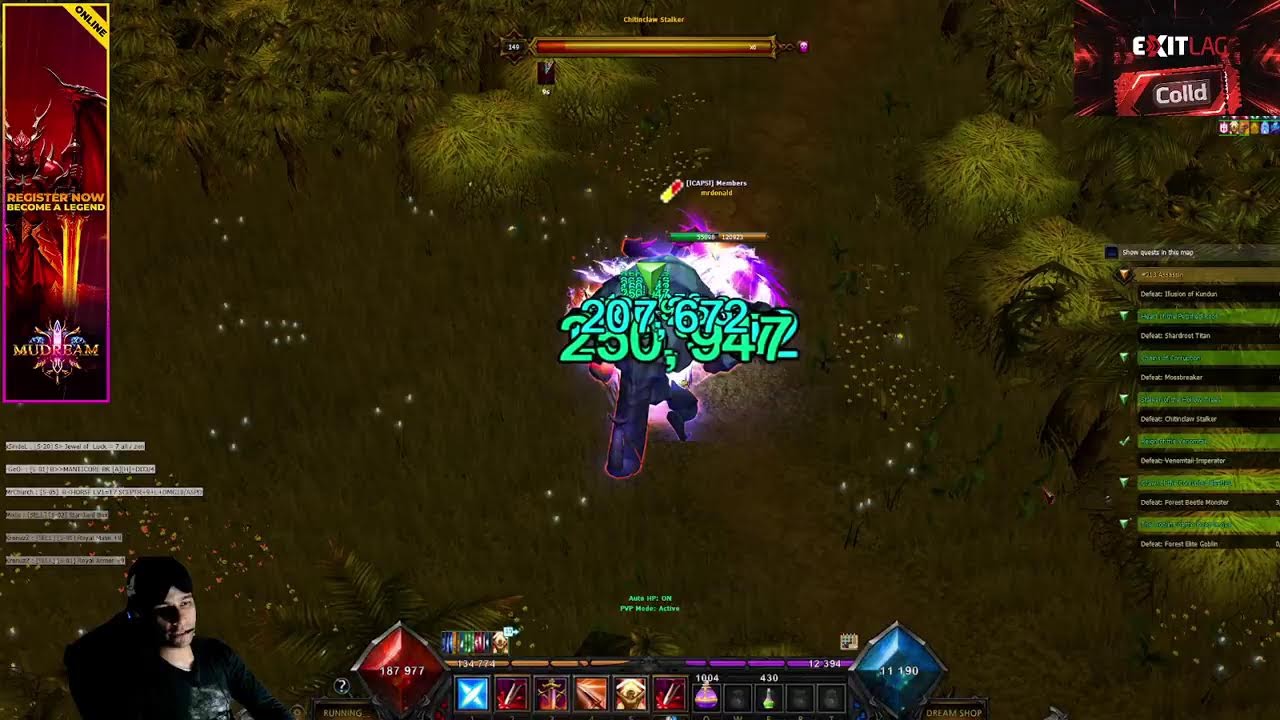 [MuDream] Classic x5. 60FPS 10k+ Online. Sejam Todos Bem vindos !!! [18+] !Mu !Youtube !Discord