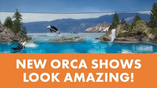 A look Inside SeaWorld's Revamped Orca Shows