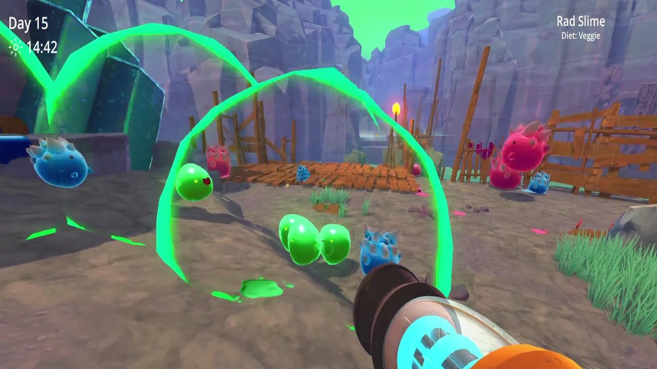 Slime Rancher Radioactive Radioactive Slimes... AWESOME! l Slime Rancher #7 - YouTube