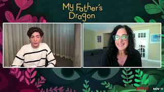 MY FATHERS DRAGON - JACOB TREMBLAY INTERVIEW (2022)