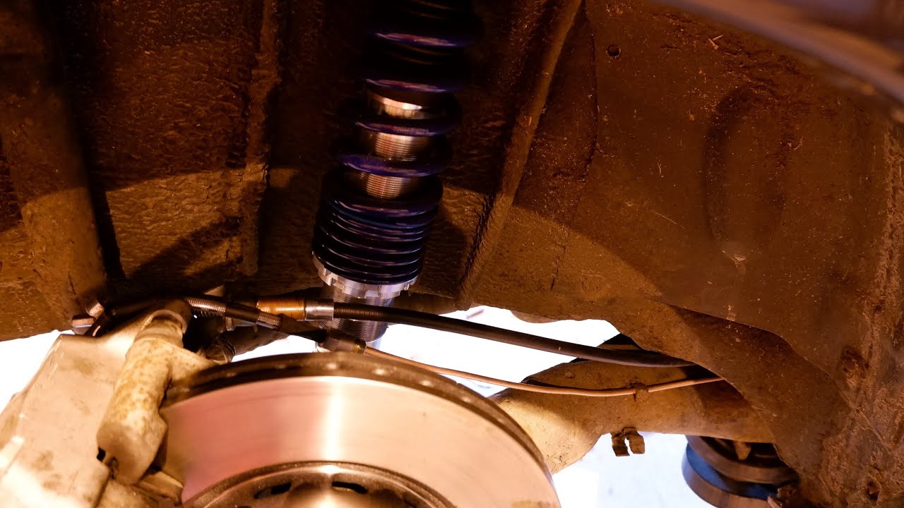 Scirocco Rear Brakes Part4 hoses and cables YouTube