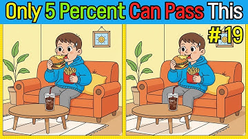 【Find 3 Differences | Spot 3 Differences】#brain puzzle  #puzzle game #pbzzle solve #find the  No.19