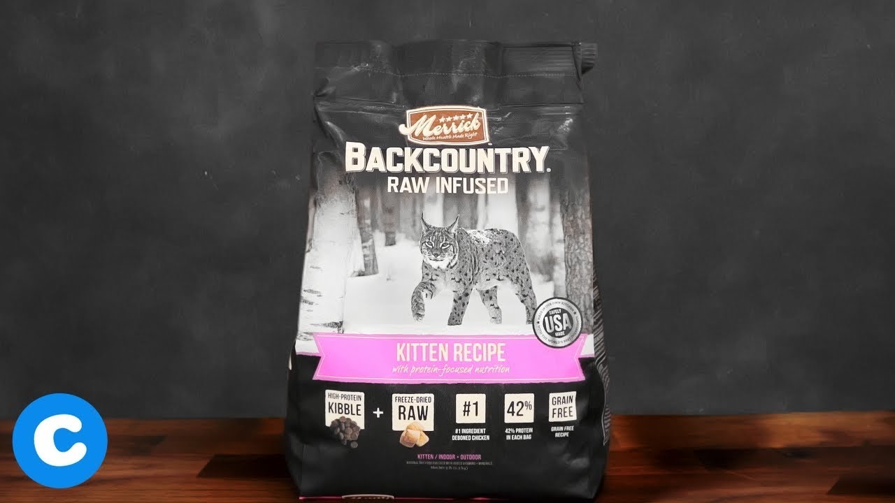 merrick backcountry cat food