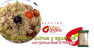 Cómo preparar una deliciosa ensalada de quinua blanca y aguacate