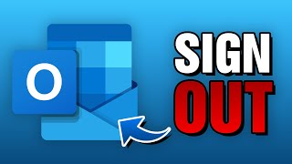 how to sign out outlook app