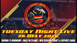 Adelaide Crows News and Chat | Tuesday Night LIVE | 26 May 2026