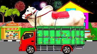 Meriah Sekali‼️Pawai Takbiran Keliling Idul Adha Terbaru 1447 H/2026 Sapi Kurban Raksasa