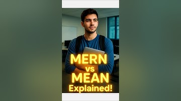 MERN vs MEAN Stack Developer Explained | Full Stack Development Simplified #shorts #MERNvsMEANstack