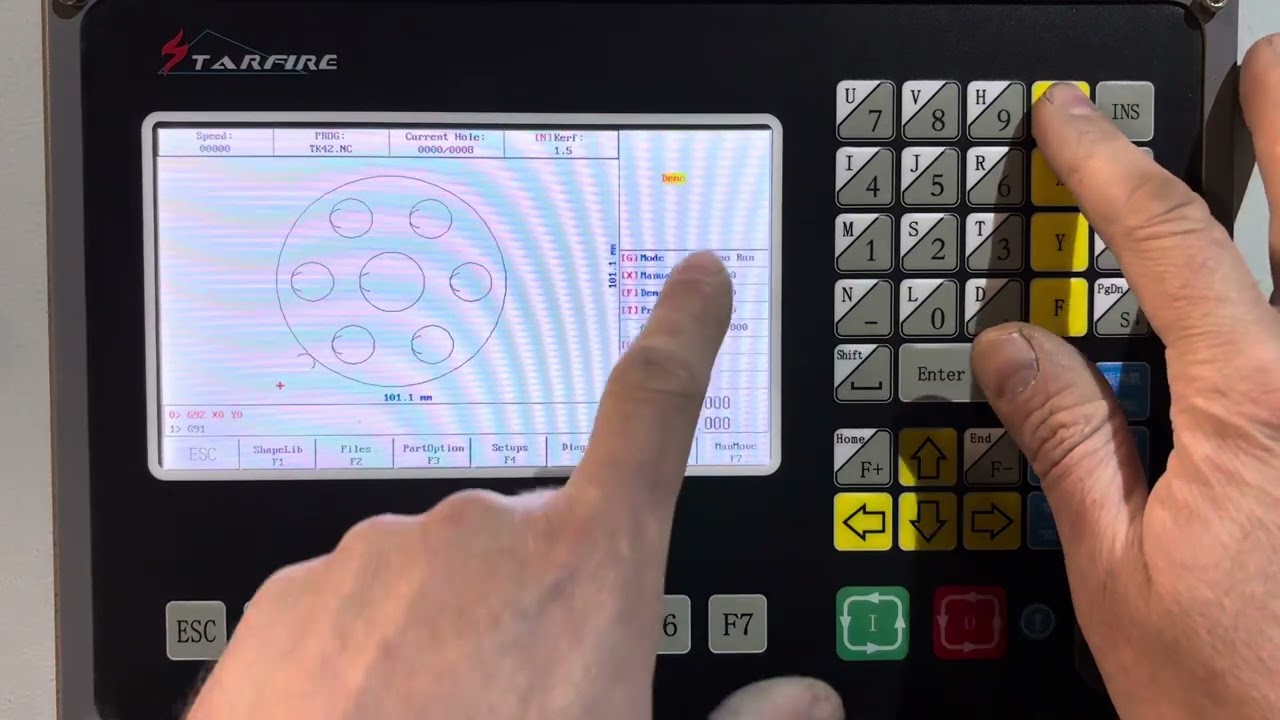 STARFIRE на станках плазменной резки с чпу cnc777ufa. Полное описание функции контроллера.
