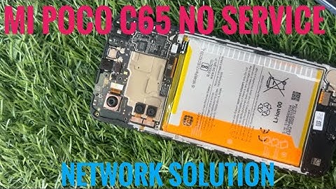 Redmi poco c65 no service| poco c65 network solution 100% by yashik mobile tutorial