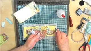 Double Easel Card ScrapBerry's Fairy Tale
