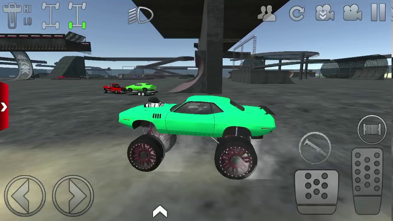 How to do a wheelie on offroad outlaws YouTube