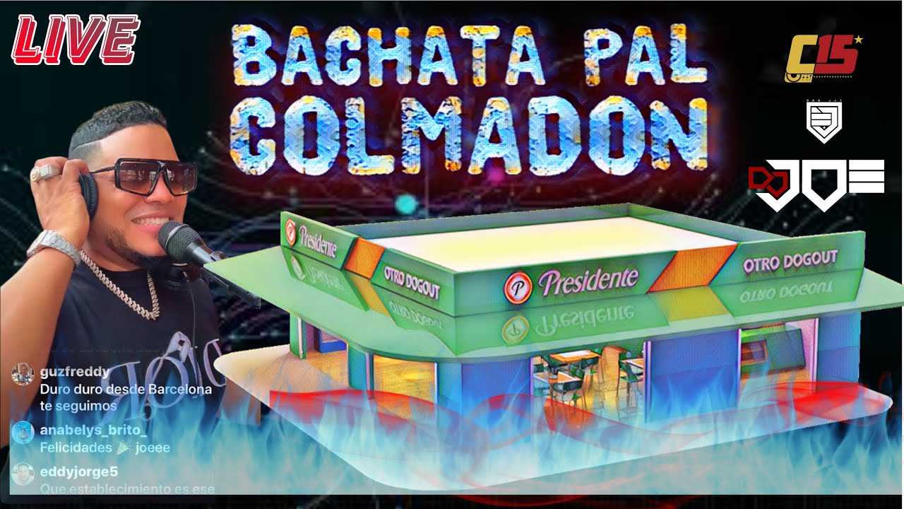 BACHATA PAL COLMADON  EN VIVO CON  JOE CATADOR LIVE