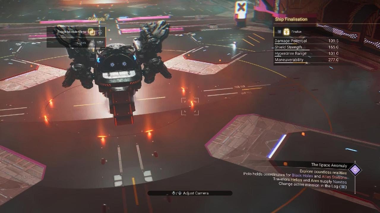 No Man's Sky Minimalist.Custom Corvette, build.